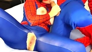 Spiderwoman Rough Fucked By Spiderman. Miracle Porno