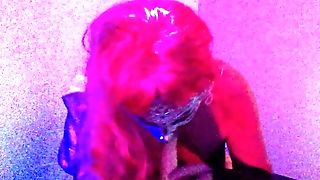 Kellycd666 Sucking A Fuckpole From A Cd And Trans Today! Live Webcam!